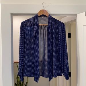 Vintage Blouse w/ bow detail.